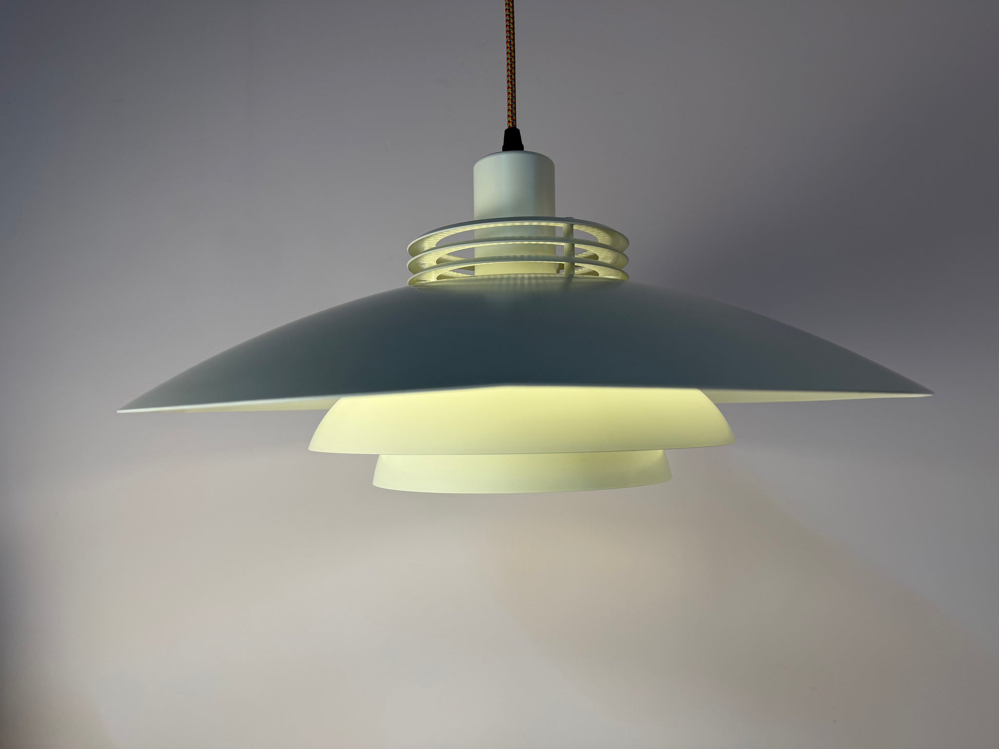 Lamellenlampe 350-H weiß von JEKA