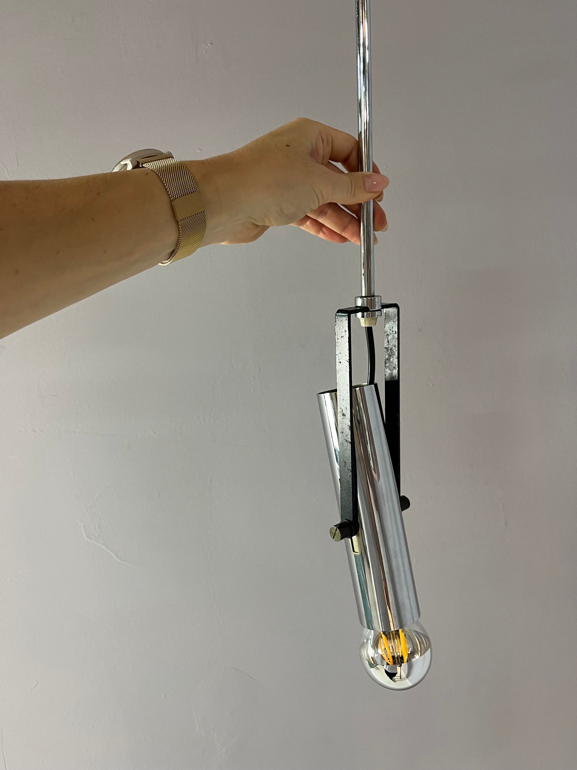 Deckenspot mit Wandhalterung Chrom von STAFF