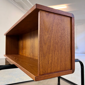 Schmales Regal Modul Teak