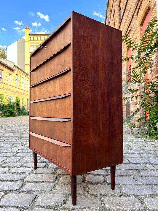 Kommode Teak mit Schloss aus Dänemark