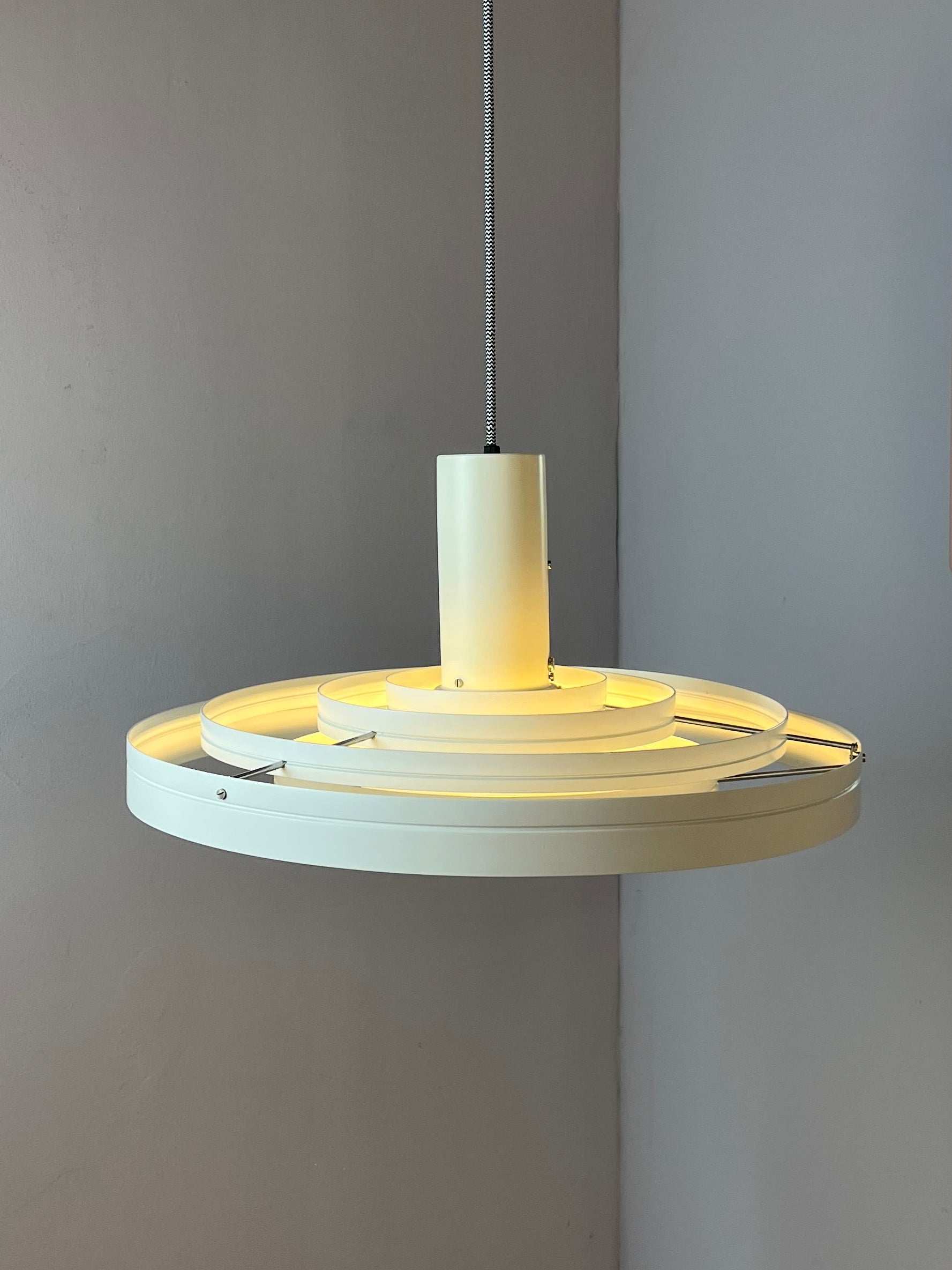 Hängelampe Fibonacci weiß von Sophus Frandsen für Fog & Mørup