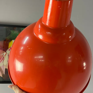 Hängelampe orange/rot aus Dänemark