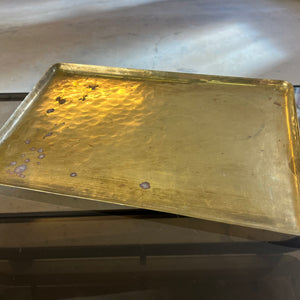 Tablett Messing von E. Funk