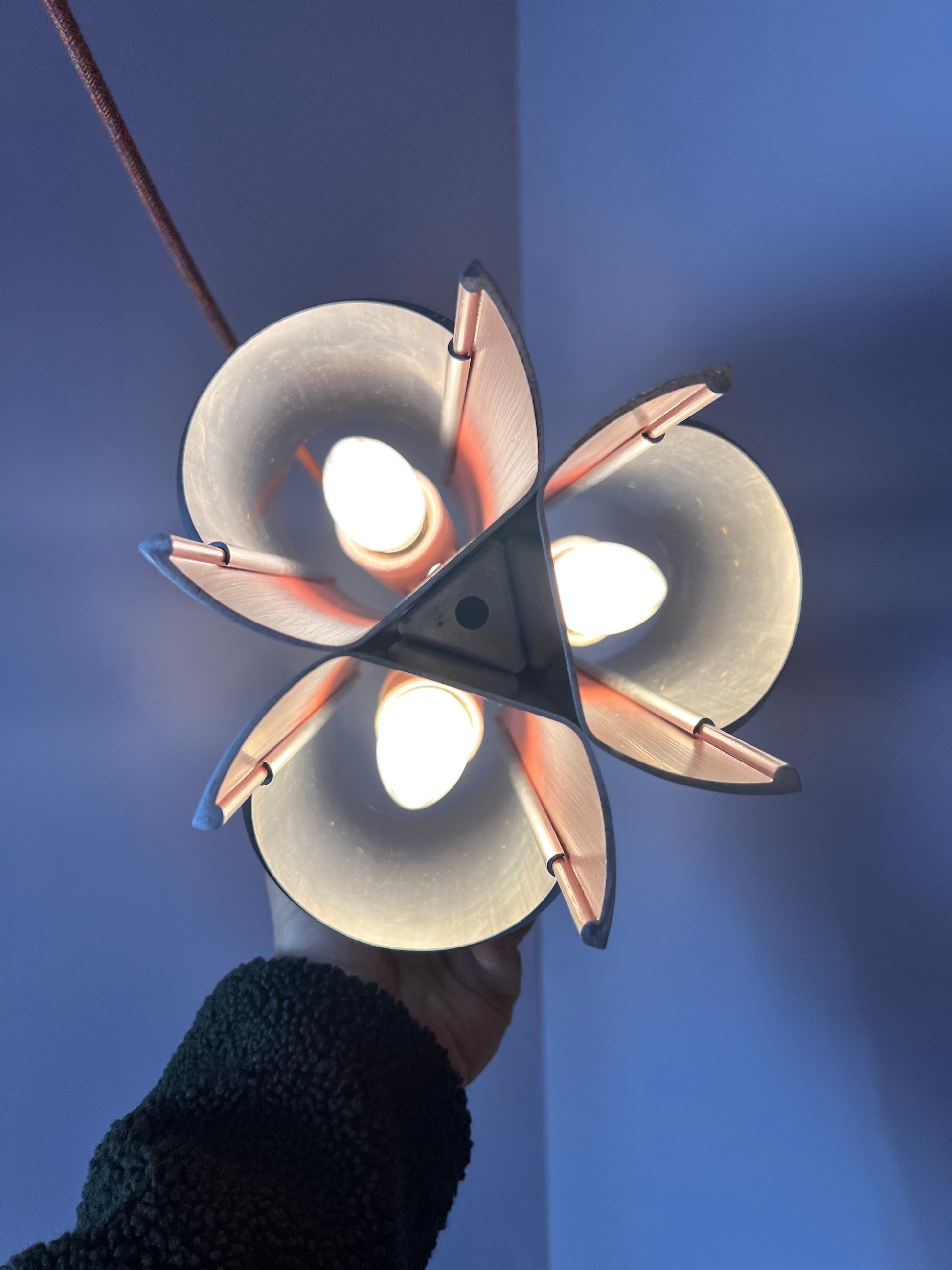 Hängelampe "Pantre" von Bent Karlby für Lyfa