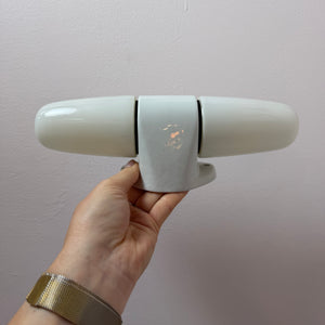 Wandlampe Modell 6068 weiß von Wilhelm Wagenfeld für Lindner