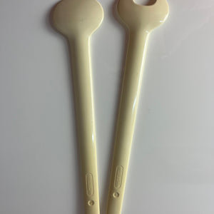 Salatbesteck creme von Erik Magnussen für Stelton