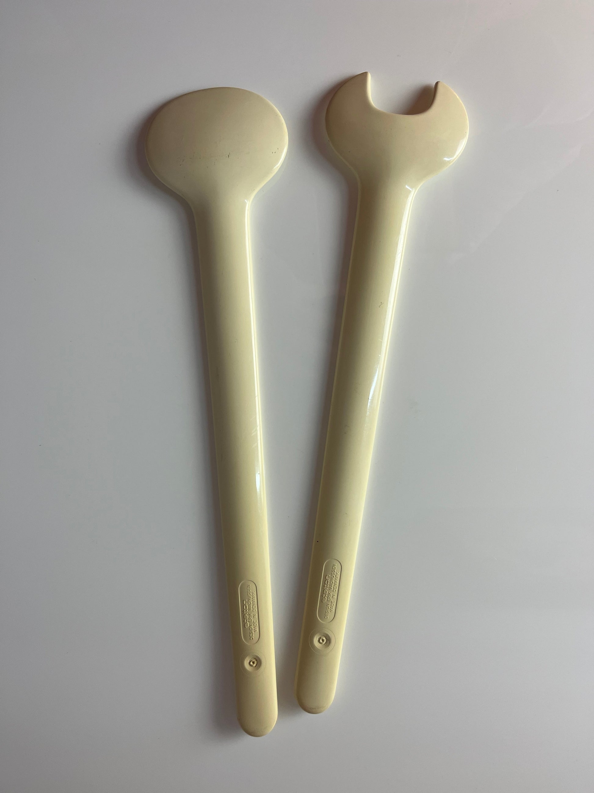 Salatbesteck creme von Erik Magnussen für Stelton