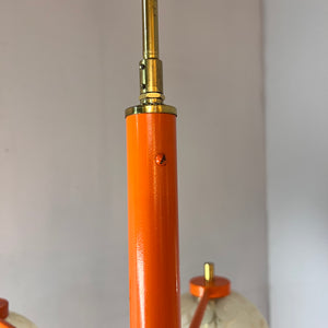 Kronleuchter orange creme