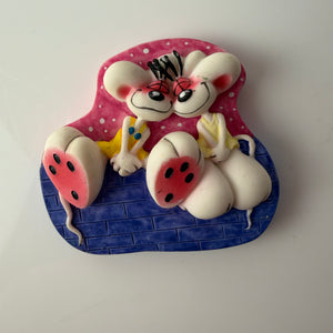 Diddl & Diddlina Magnet von Thomas Goletz