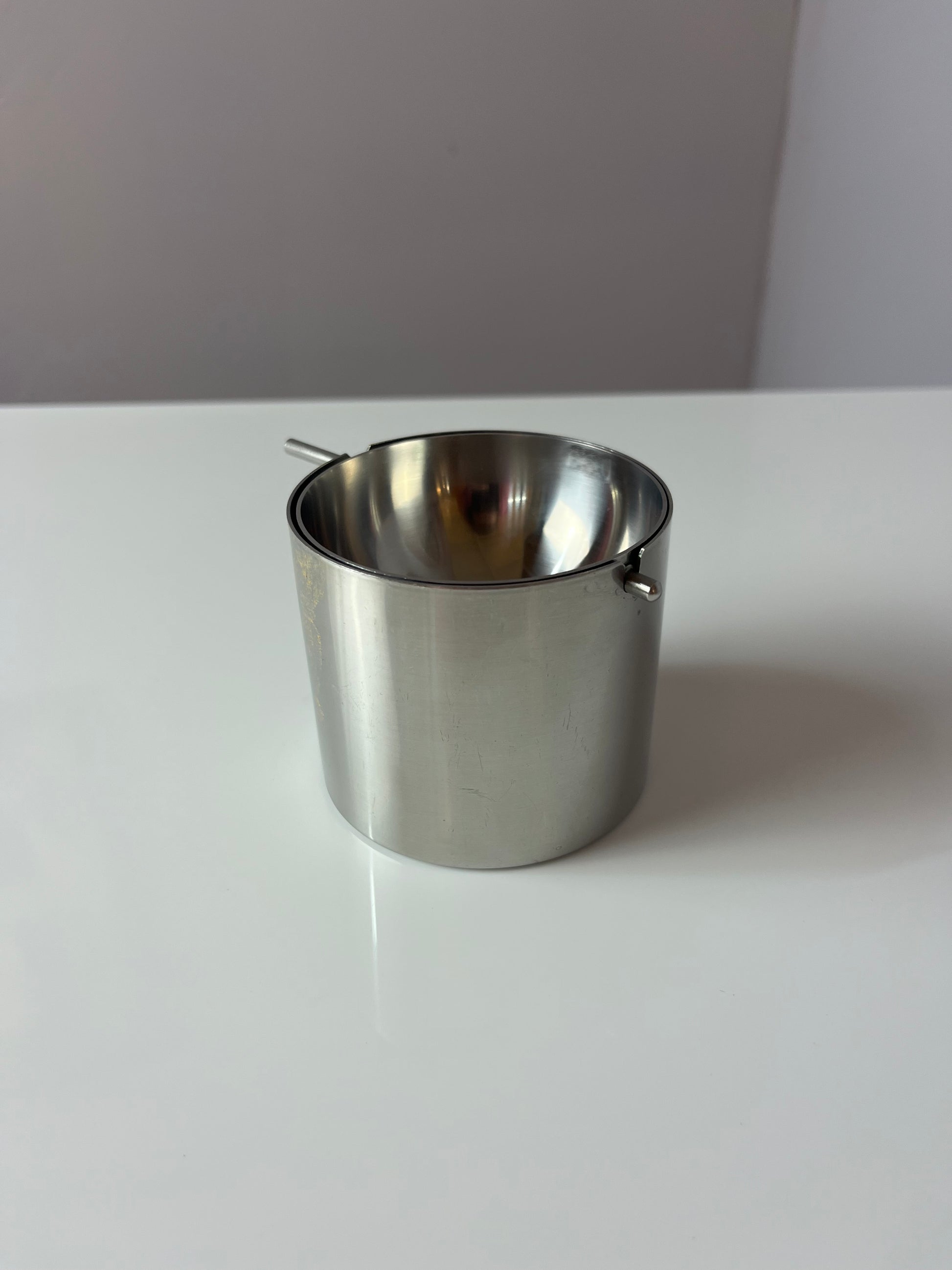 Aschenbecher Edelstahl von Arne Jacobsen für Stelton