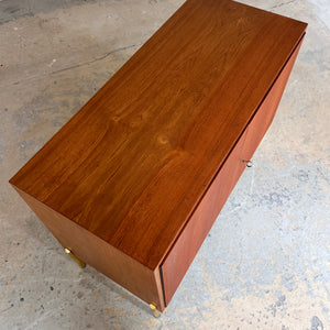 Kommode Teak mit Schranktüren & Schloss von IDEE Möbel