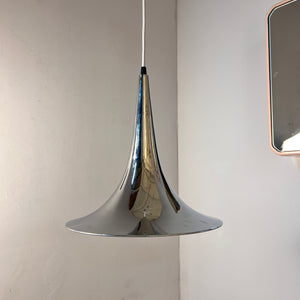 Trichterlampe Chrom Halo Tech Design