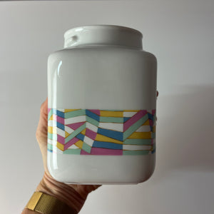 Aufbewahrungsdose Pastelltöne Porzellan