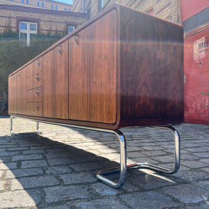 Sideboard Palisander Chrom 70er