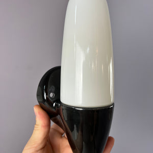 Wandlampe Model 6065 schwarz von Wilhelm Wagenfeld für Lindner
