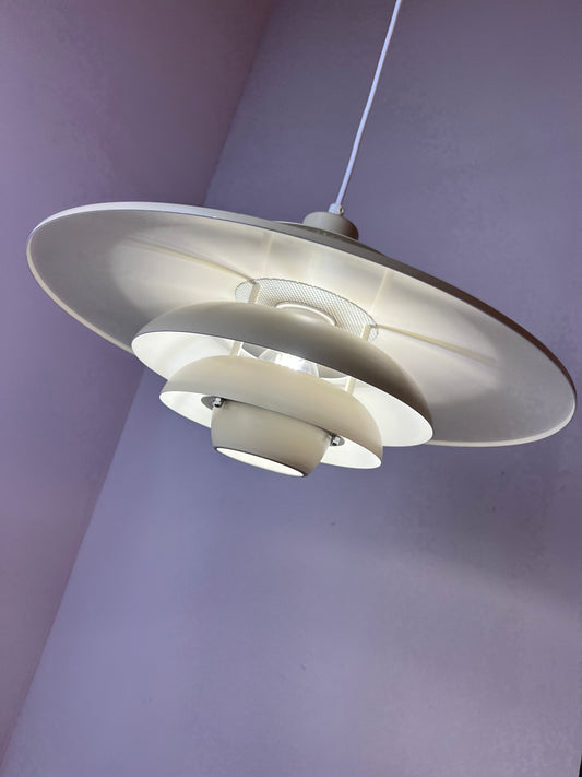 Lamellenlampe Alexia  beige/weiß von JEKA