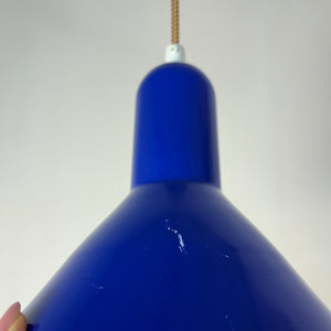 Trichterlampe Typ 4995 königsblau von Lyfa