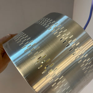 Hängelampe silber Aluminium aus Dänemark