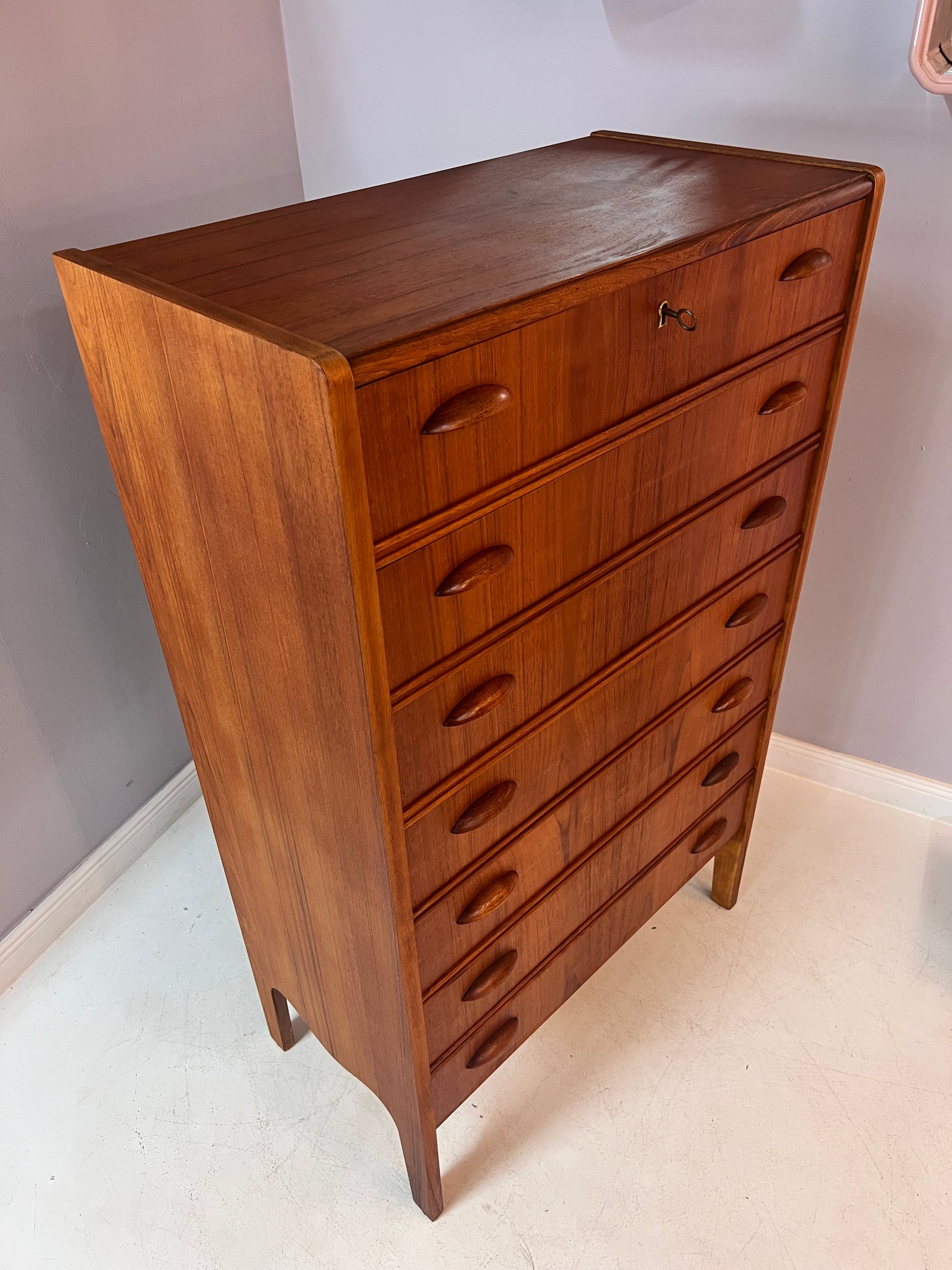 Schreinerkommode Teak aus Dänemark