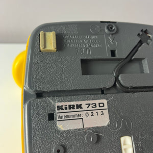 Telefon Modell 73 D gelb von Kirk