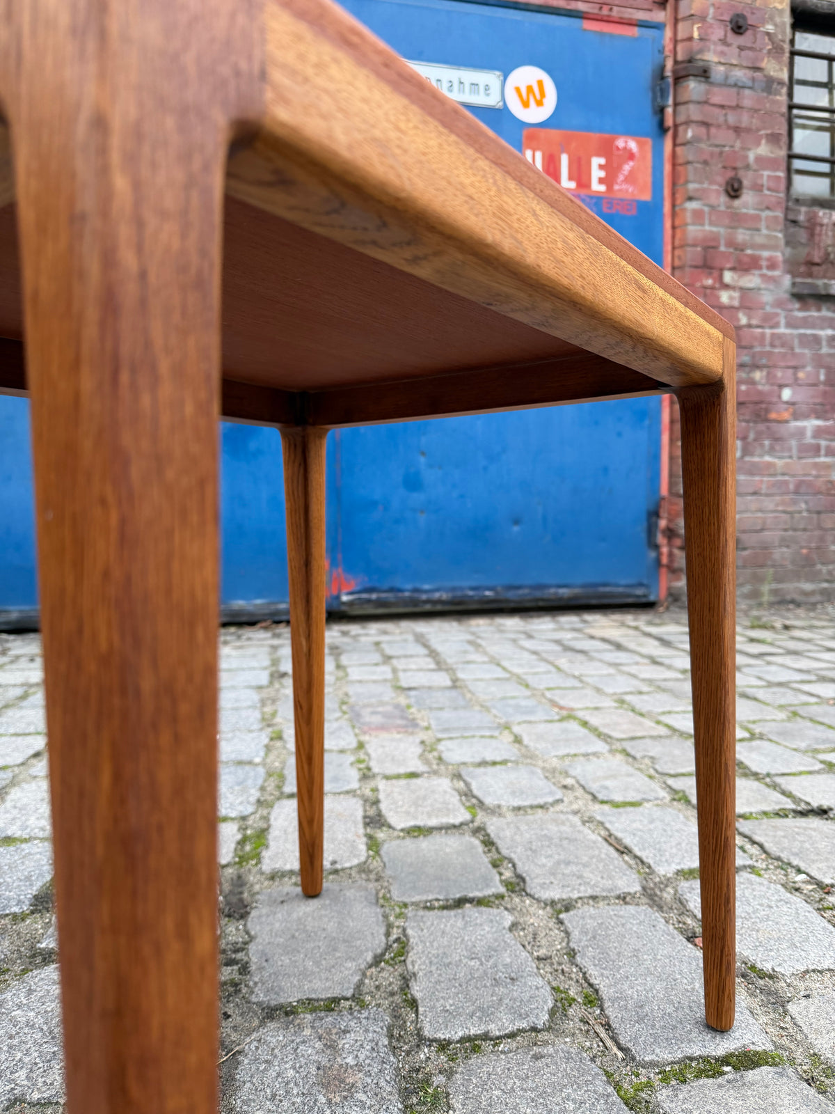 Beistelltisch Teak & Eiche von Wilkhahn