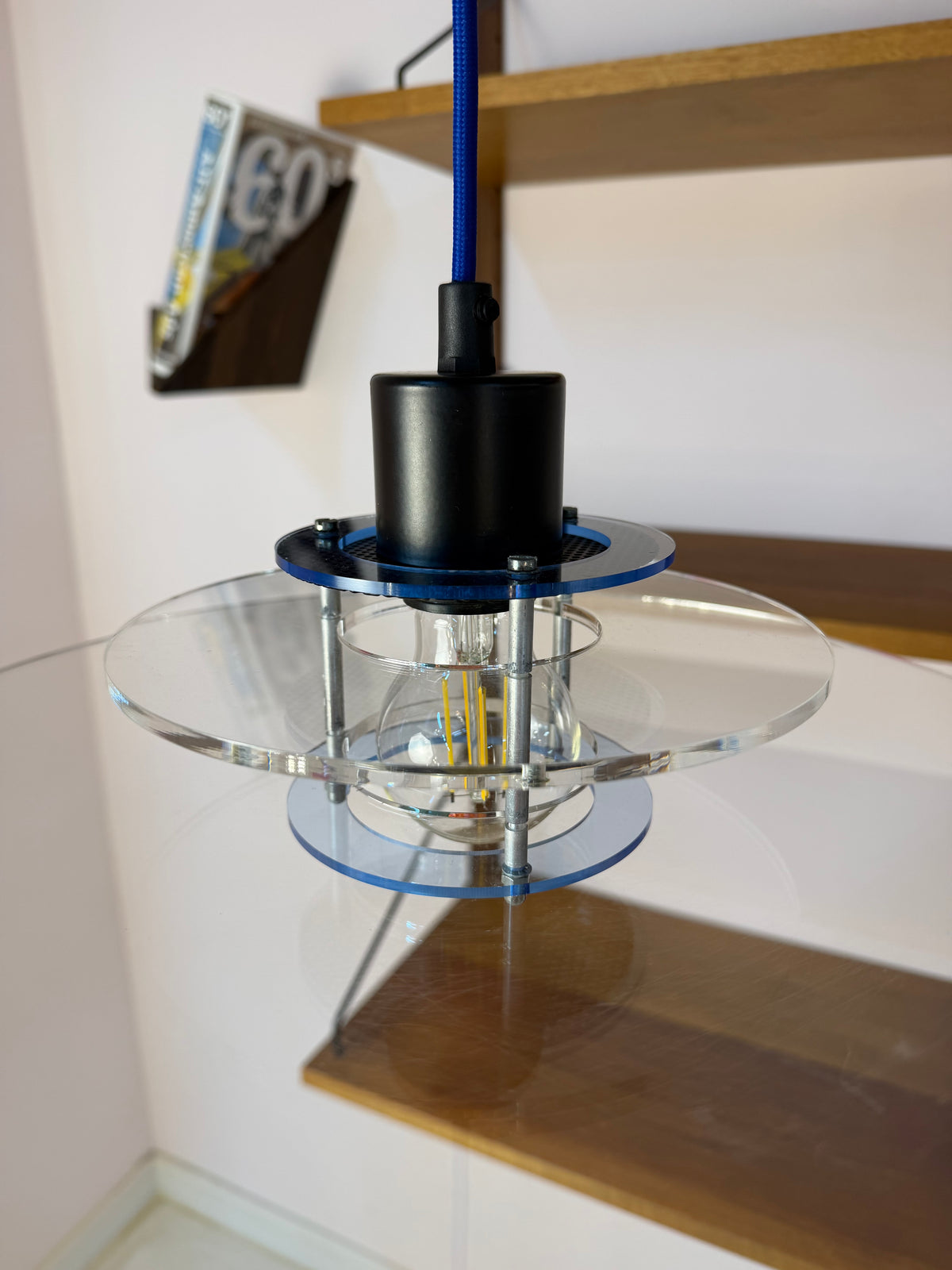 Lamellenlampe Modell Space Acrylglas von Design Light
