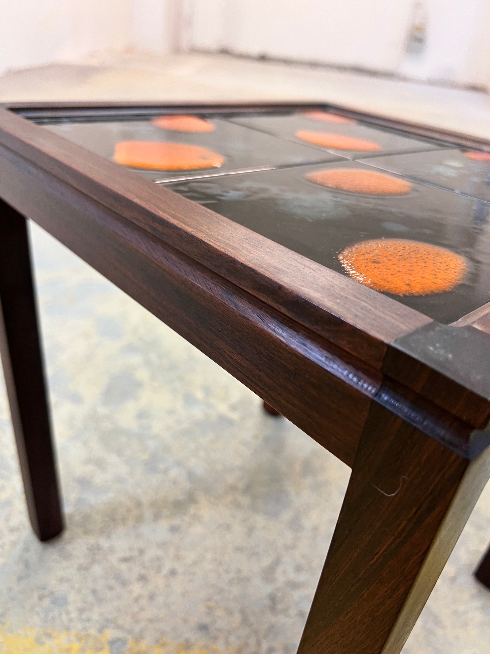 Fliesentisch Palisander Dänemark