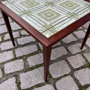 Beistelltisch Fliesen Palisander aus Dänemark von Kvalitet, Form & Funktion