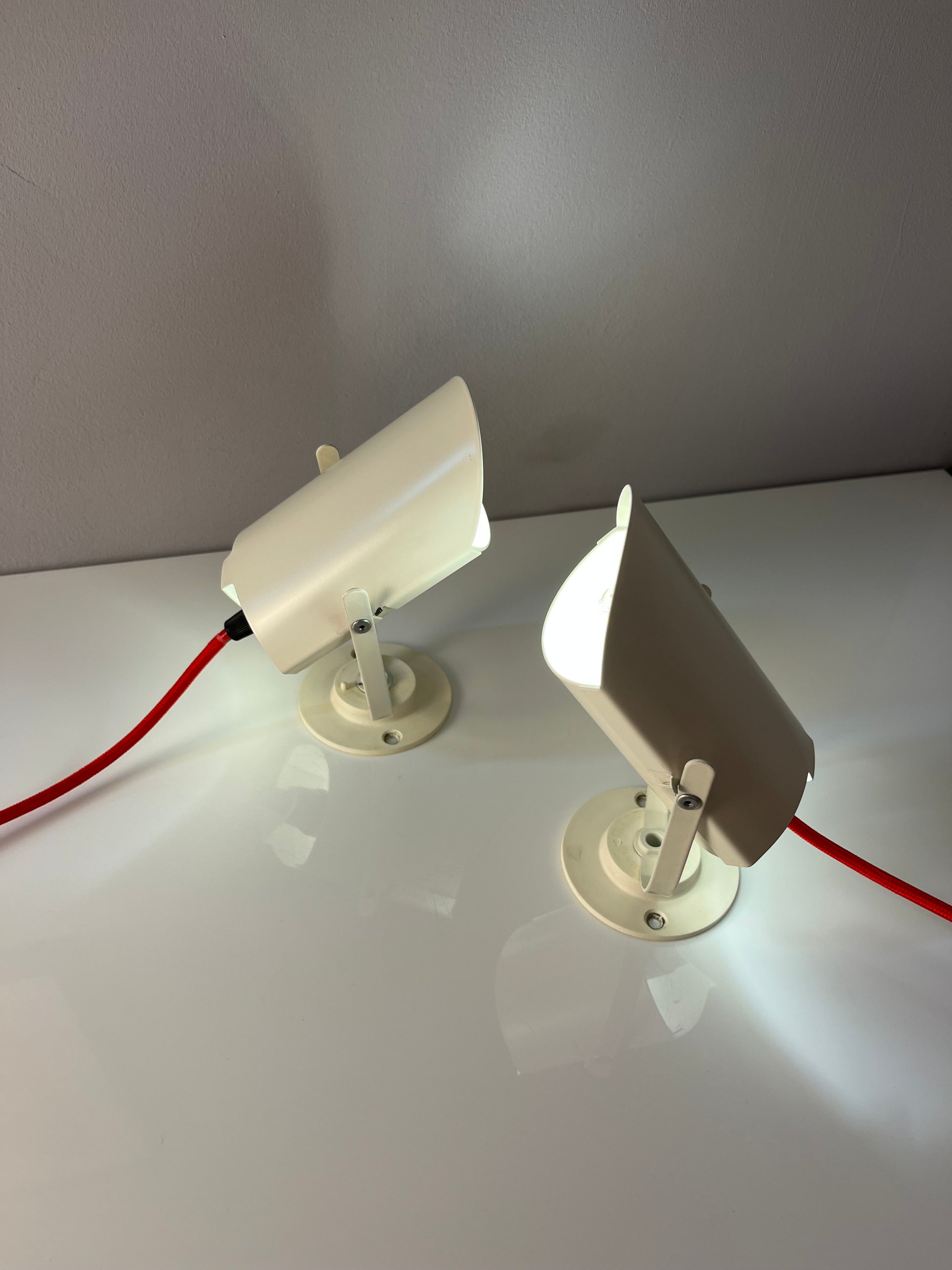Set: 2x Wandlampe Modell Vupti weiß von Design Light