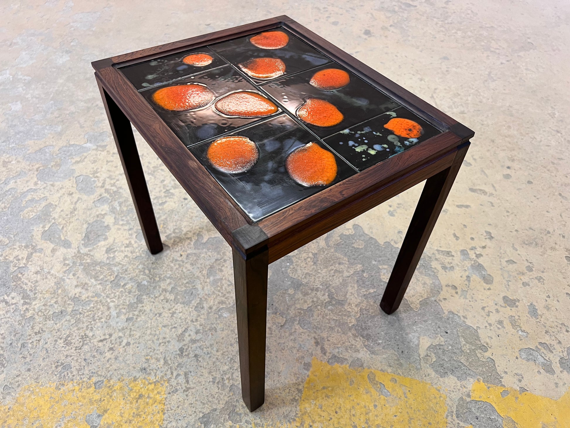 Fliesentisch Palisander Dänemark