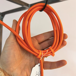 Hängelampe orange weiß von P.O.Ström