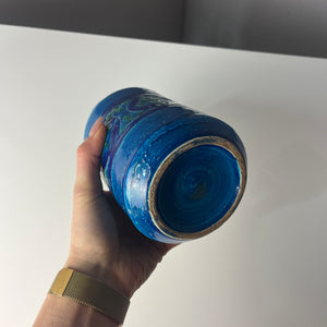 Vase Azul Rimini von Aldo Londi für Bitossi