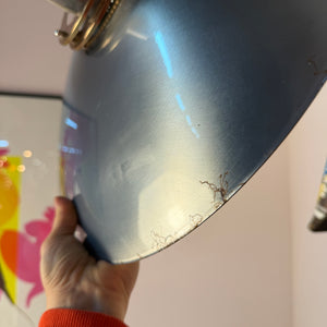 Lamellenlampe Leto silber kupfer von Top Lamper