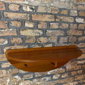 Halbrunde Garderobe Teak von Lysgaard Møbler