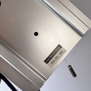 Wandlampe rot von Uwe Mersch 70er