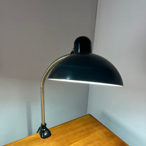 Klemmlampe schwarz von Christian Dell für Kaiser Idell