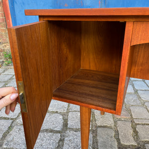 Freistehender Schreibtisch Teak aus Dänemark