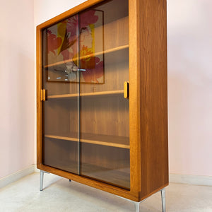 Vitrinenschrank Teak von Silkeborg Møbelfabrik