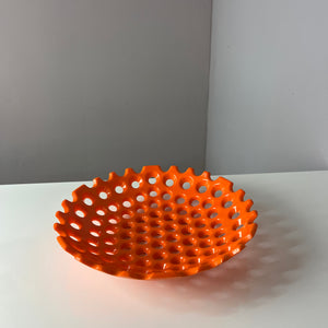 Schale orange Kunststoff