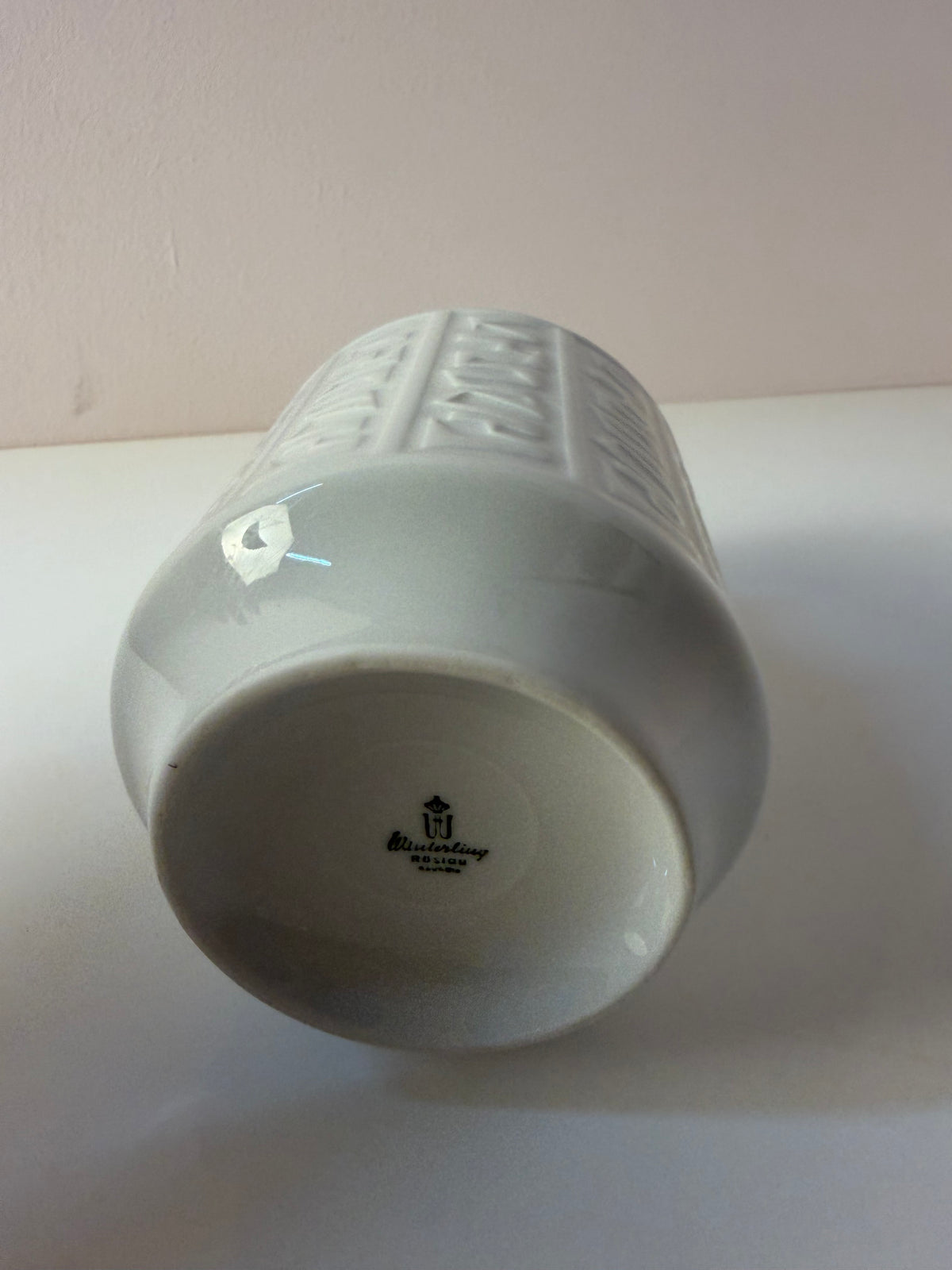 Vase weiß Porzellan von Winterling Bavaria