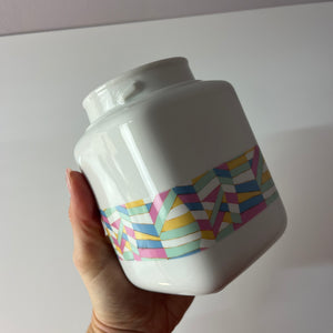 Aufbewahrungsdose Pastelltöne Porzellan