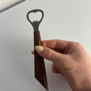 Flaschenöffner Teak aus Dänemark