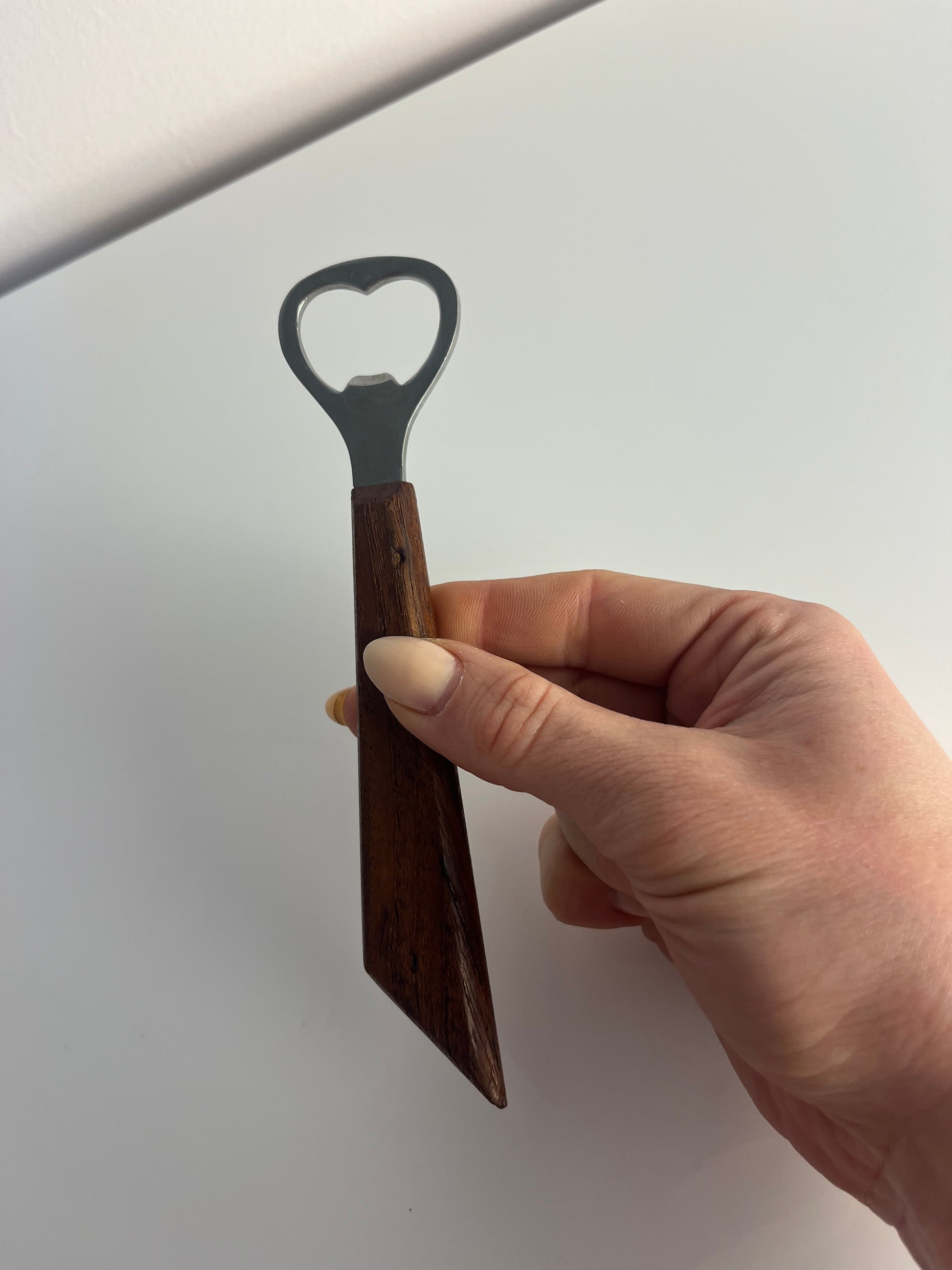 Flaschenöffner Teak aus Dänemark