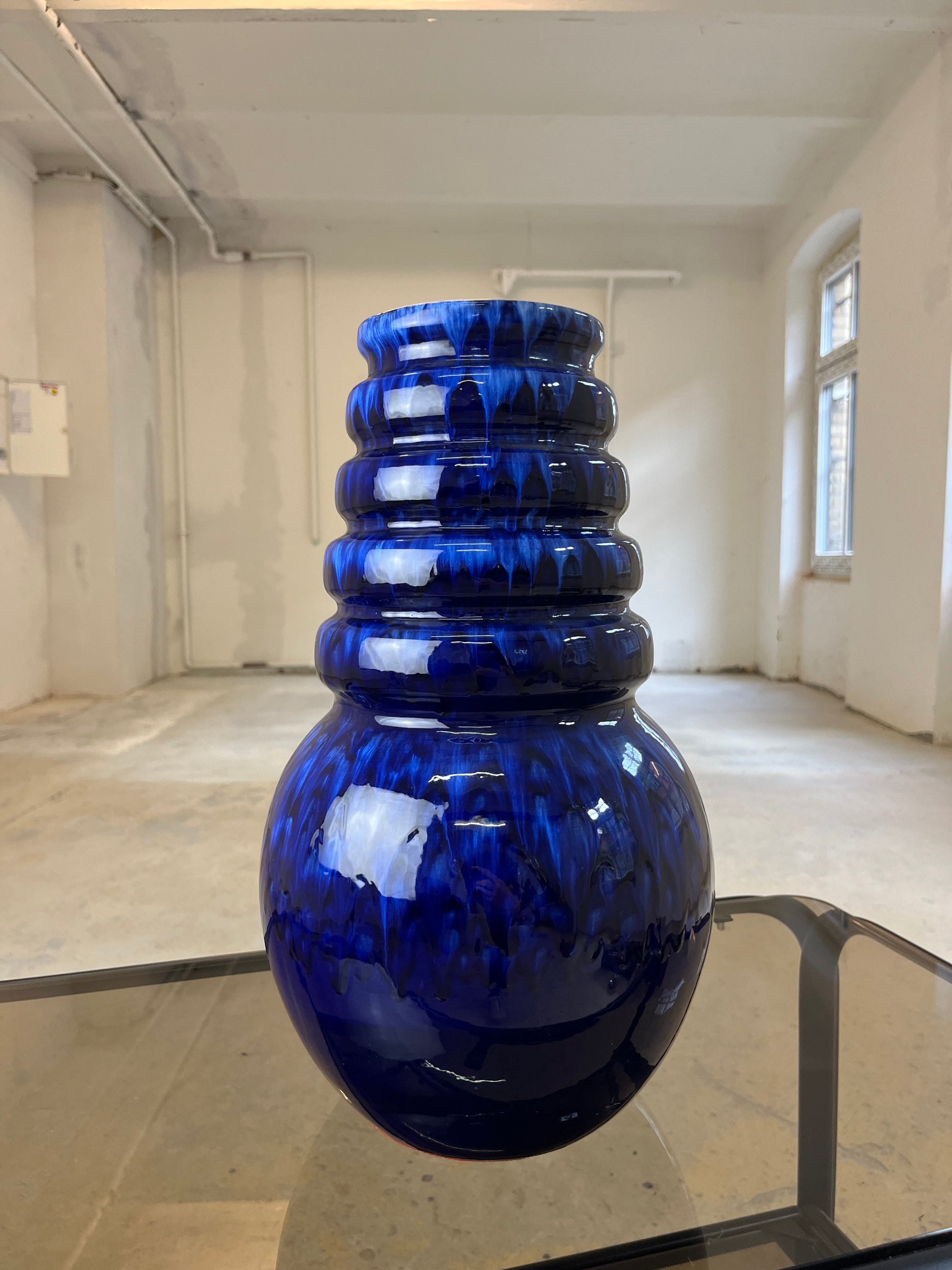 Vase 269-40 blau verlaufend von Scheurich