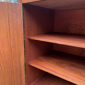 Kommodenschrank Teak mit Schloss aus Dänemark