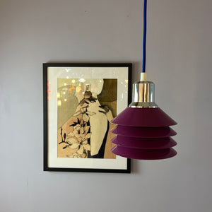Lamellenlampe Himbeer von Design Light
