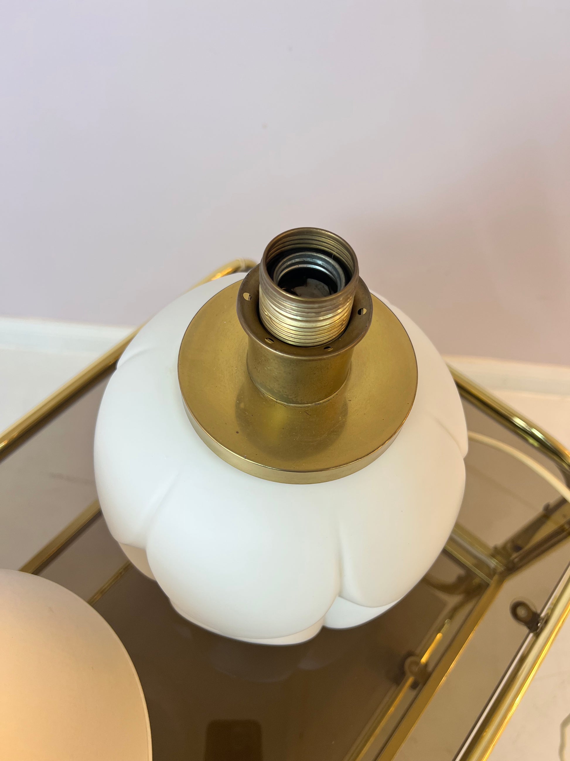 Tischlampe weiß von Peil & Putzler