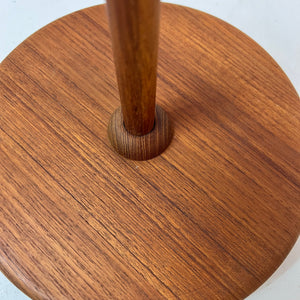 Stehlampe Teak und Seide von DOMUS