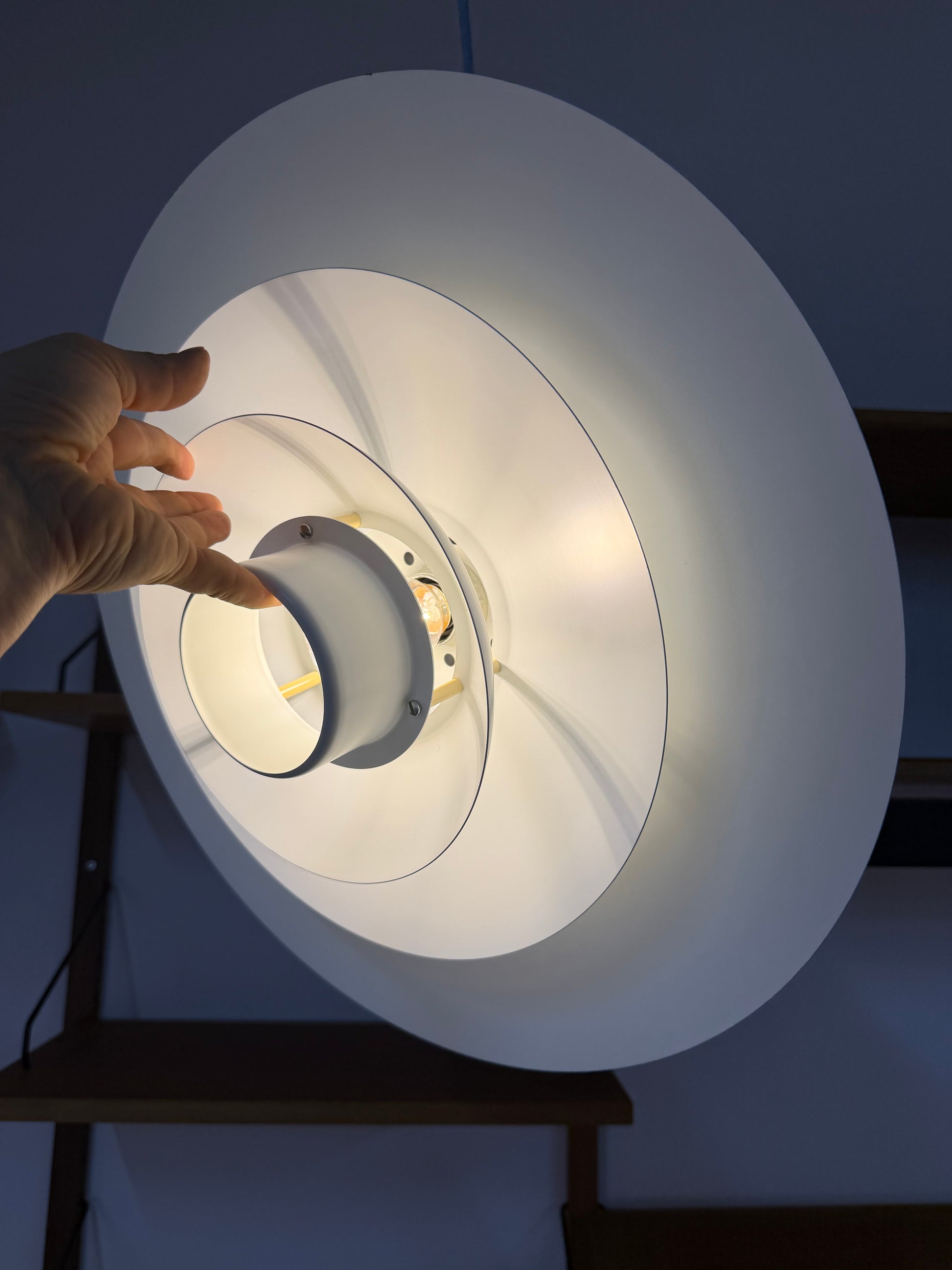 Lamellenlampe weiß von Formlight