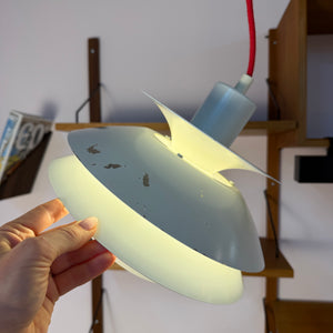 Lamellenlampe weiß aus Dänemark